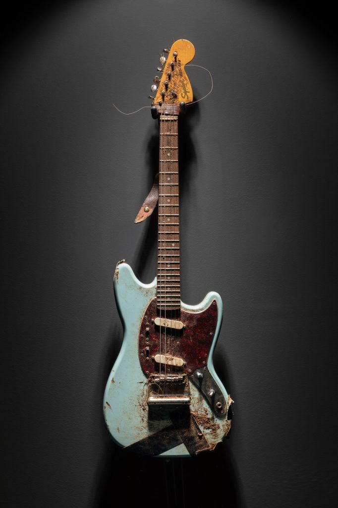 Bull Guitar Drag (after Christian Marclay)